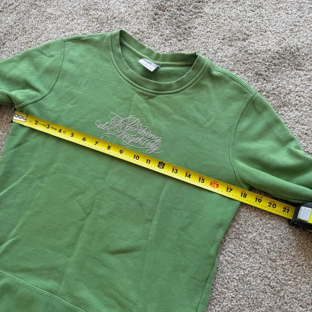 Nike Sweatshirt Kids XL Green Do Something Do Anything Embroidered 204755-348